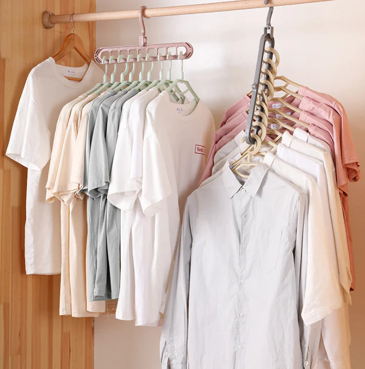 ¡Mantén tu Clóset Ordenado! (Pack de Colgadores de Ropa)