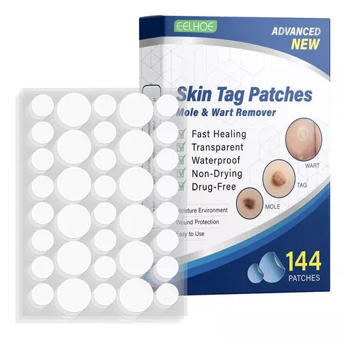 Parches para Eliminar Verrugas (144 unidades)