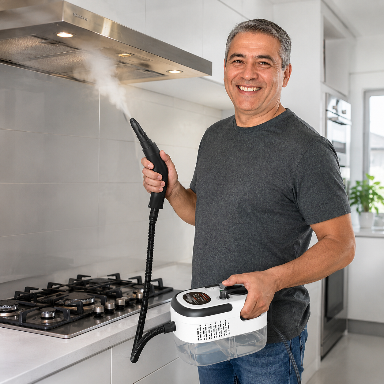TurboVaporPro™ El Poder del Vapor que Elimina la Suciedad Difícil en Minutos