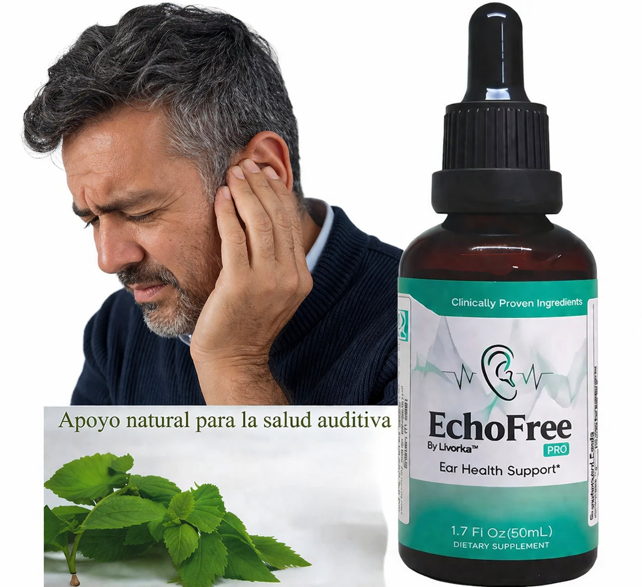 EchoFree™ La solución definitiva a los ruidos en tus oídos