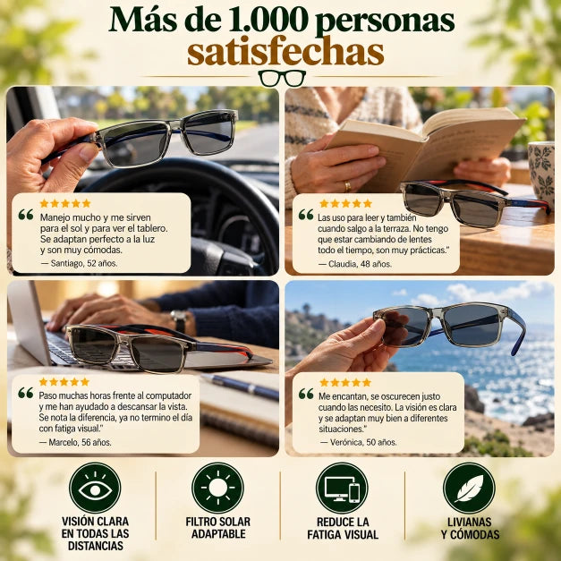 NovaLens™ — Descanso Visual y Adaptación a la Luz con un Sólo Par de Lentes (Oferta 2x1)