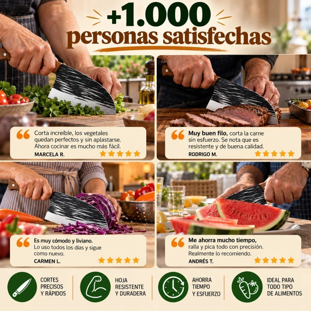 TitanChef™ — La Fuerza de un Hacha, la Precisión de un Chef