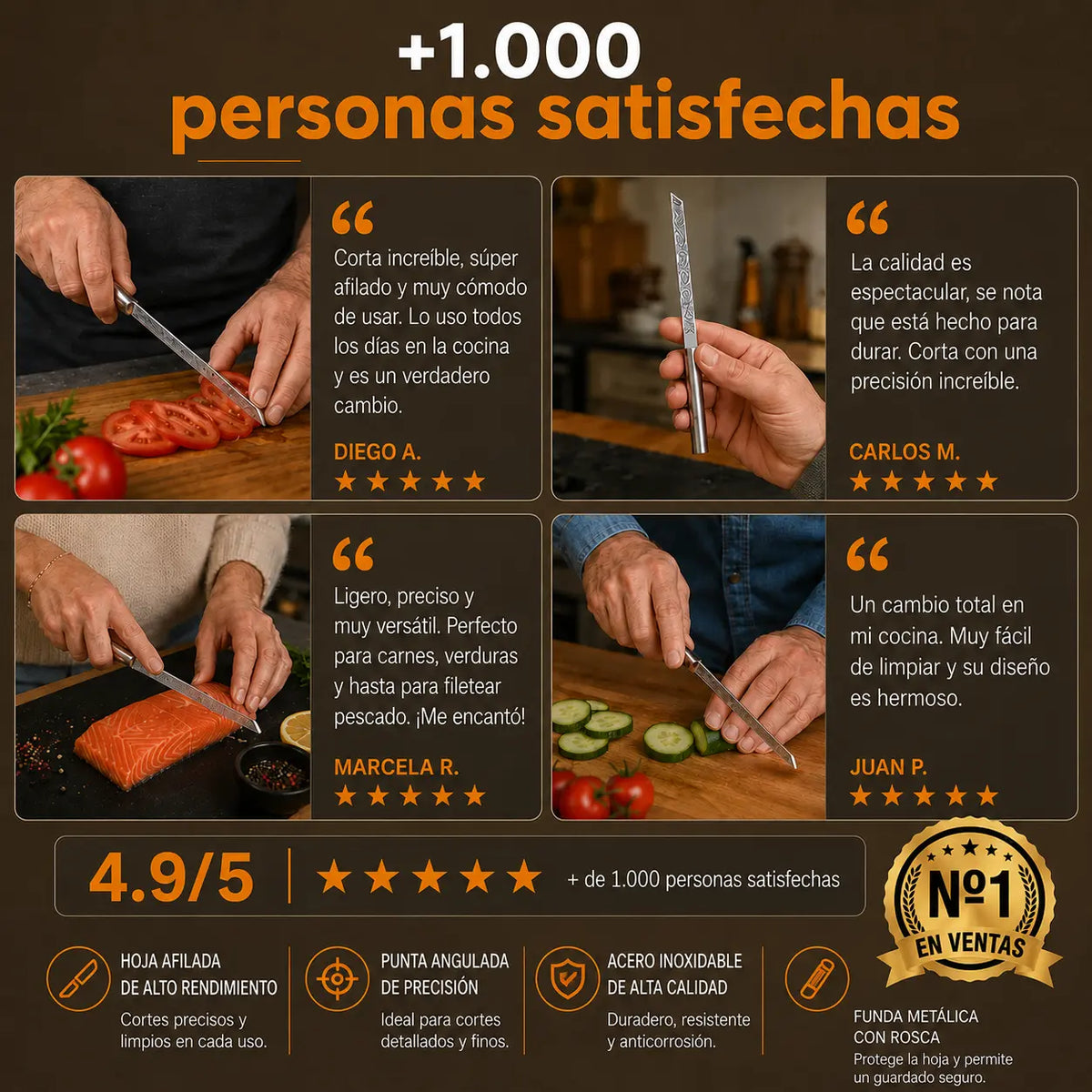 Katana Chef™ – Precisión Japonesa en Cada Corte