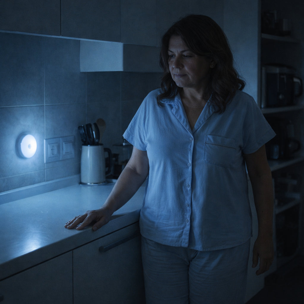Moonlight™ Lámpara LED Recargable con Sensor de Movimiento