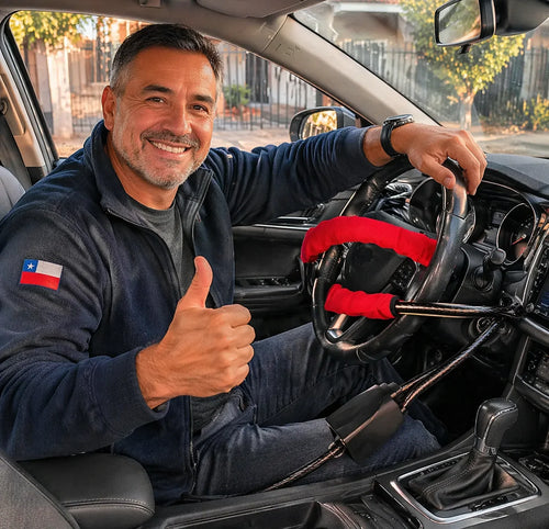 SecureWheel™ Evita el Robo de tu Vehículo