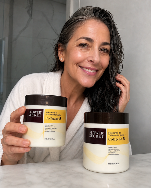 FlowerSecret™ Pack Dúo Intensivo de Reparación Capilar con Colágeno