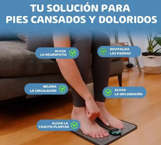 Alfombra Masajeadora Eléctrica para Pies (30% Descuento)
