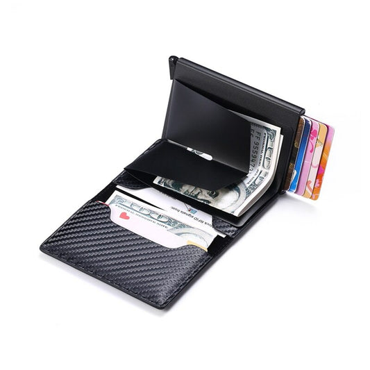 Billetera Porta Tarjetas Protección Rfid (Descuento especial día del Padre) 30% 2da unidad - 40% 3ra unidad