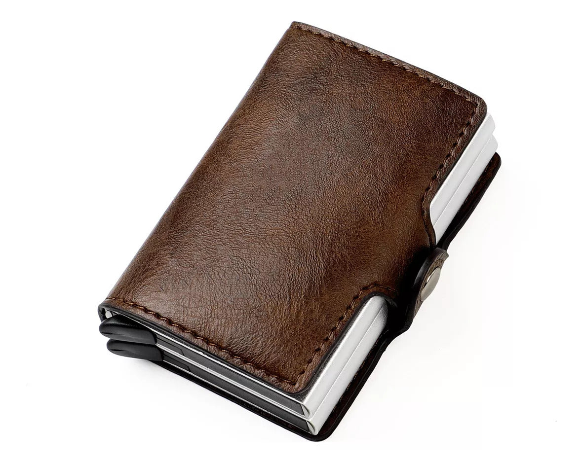 Billetera Porta Tarjetas Protección RFID - Hasta 40% OFF (3ra unidad)