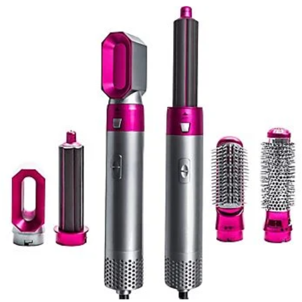 Cepillo y Secador de cabello Profesional 5 en 1 con Tecnología Iónica
