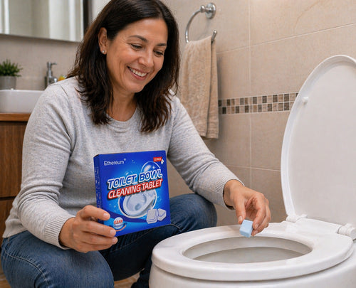 ToiletBowl™ Limpieza automática para tu baño, todos los días