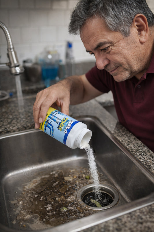 WildClean™ ¡Limpia tuberías al instante!