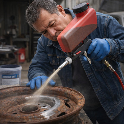 SandBlaster™ ¡Restaura cualquier metal sin esfuerzo!