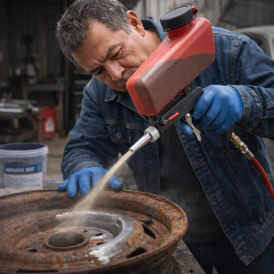 SandBlaster™ ¡Restaura cualquier metal sin esfuerzo!