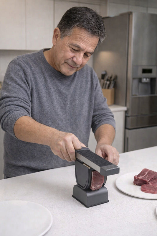 UltraSlice™ ¡Precisión total sin cortes ni accidentes!