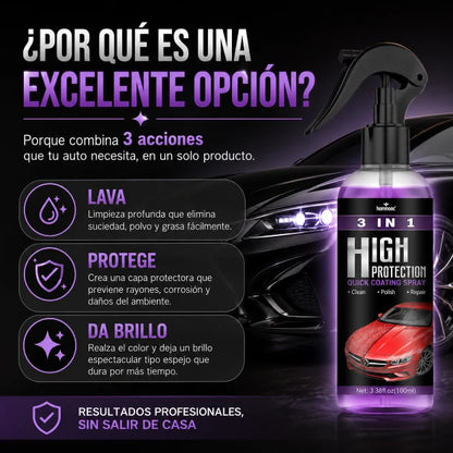 HighProtection™ 3 en 1 – Protección Cerámica para tu Vehículo