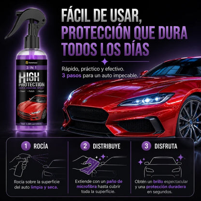HighProtection™ 3 en 1 – Protección Cerámica para tu Vehículo