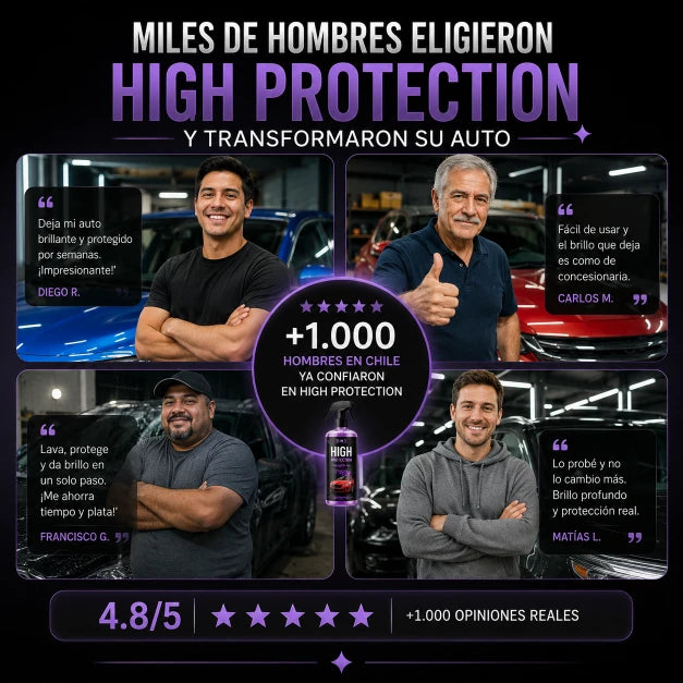 HighProtection™ 3 en 1 – Protección Cerámica para tu Vehículo