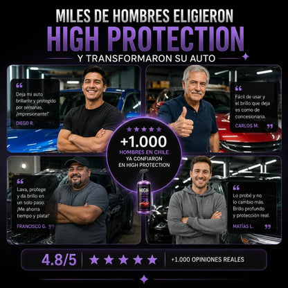 HighProtection™ 3 en 1 – Protección Cerámica para tu Vehículo