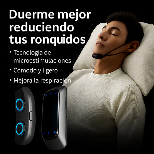 SleepPro™ Dispositivo Inteligente Antirronquidos