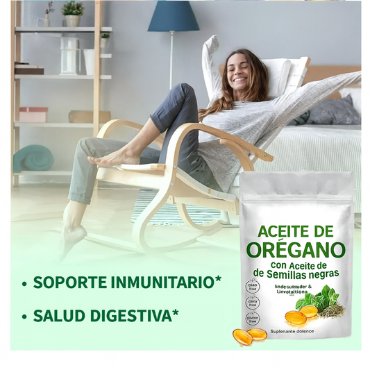 ¡Aceite de Orégano- Más energía, menos resfríos, mejor ánimo!