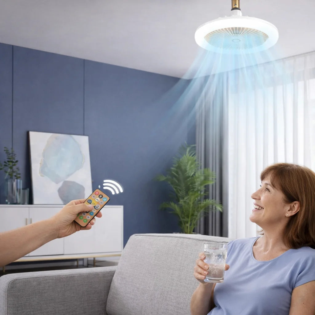 Ilumina y Refresca Tu Hogar en Segundos 💡❄️