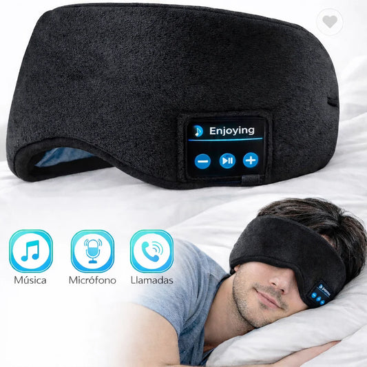 Antifaz Con Audifonos Para Dormir