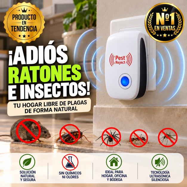 Pest Reject™ — Protege tu hogar de las plagas, sin venenos y con solo enchufarlo (2x1)