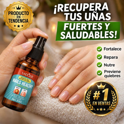 Nails Healthy ™ - Spray Reparador con Queratina para Uñas (2x1)