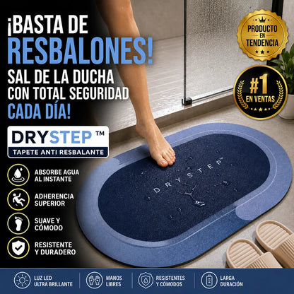 DryStep™ – Absorbe al Instante, Evita Resbalones