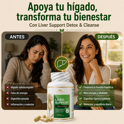 LiverSupport™ – El Apoyo que tu Hígado Necesita