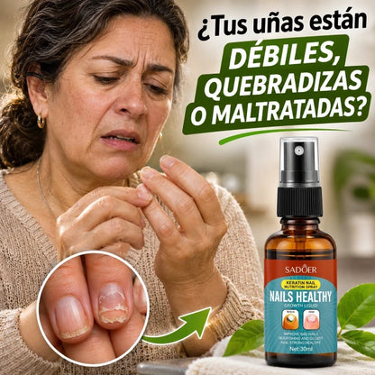 Nails Healthy ™ - Spray Reparador con Queratina para Uñas (2x1)