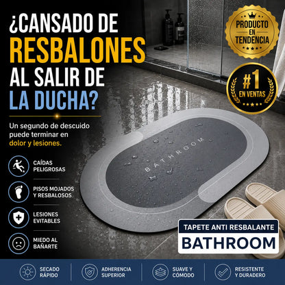 DryStep™ – Absorbe al Instante, Evita Resbalones