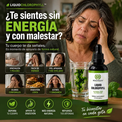 Liquid Chlorophyll™ – Clorofila Líquida Concentrada para tu Bienestar Diario