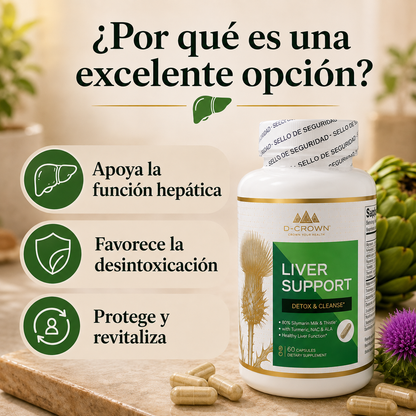 LiverSupport™ – El Apoyo que tu Hígado Necesita