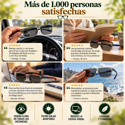 NovaLens™ — Descanso Visual y Adaptación a la Luz con un Sólo Par de Lentes (Oferta 2x1)
