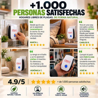 Pest Reject™ — Protege tu hogar de las plagas, sin venenos y con solo enchufarlo (2x1)
