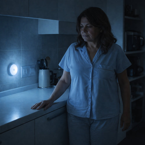 Moonlight™ Lámpara LED Recargable con Sensor de Movimiento