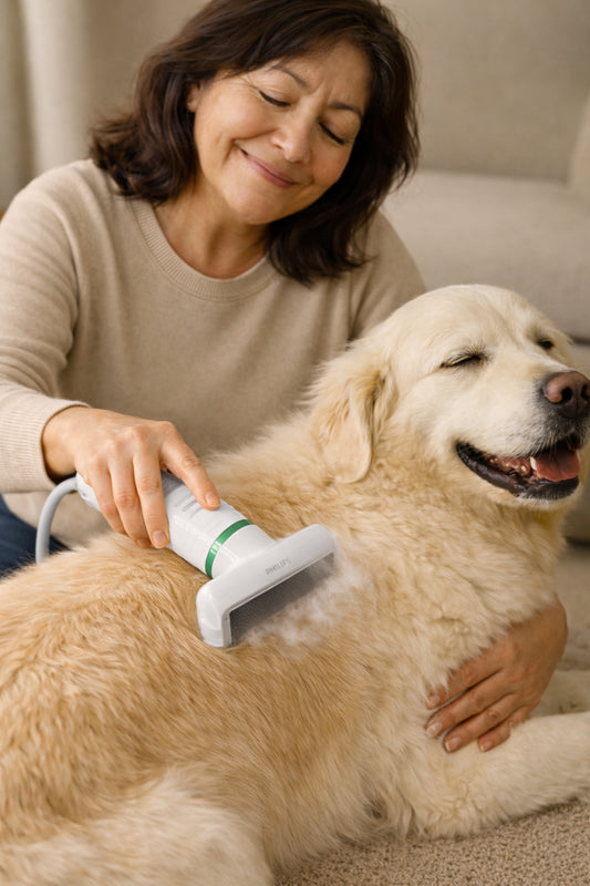 PetDry™ Cepillo Secador de Mascotas 2 en 1